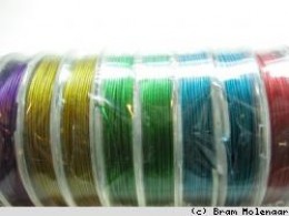 0.45mm Gecoat staaldraad  - MIx 10 x100mtr  - #17551