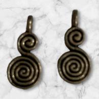 20 stuks -- Bedel gedraaid dubbel - #467594