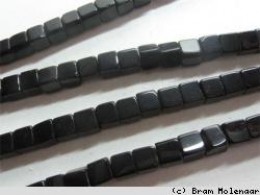 BB blokje 10mm  zwart - 10 stuks - #8090