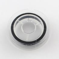 Beading wire zwart 0,45mm - 10 meter - staaldraad - #441163