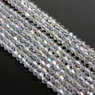 Bicones Crystal ab 8mm - per streng 43stuks - #190055