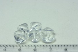 BudgetMix Crystal schijf en bicone 10mm - 10gram - #20963