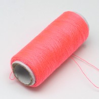 Extra dun draad 0.1mm - 120mtr - Coral/Roze - #12390