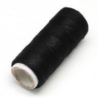 Extra dun draad 0.1mm - 120mtr - Zwart - #12387