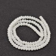 Facetkralen rondell Smoke white 4*3mm - 139st - #215569