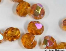 Facetkralen Topaz AB 8mm - #5889