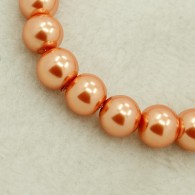 Glasparels Coral 4mm - per 216 stuks - #82692