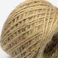 hemp/ macrame koord beige - 1-2mm - 50meter - #12563