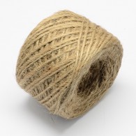 hemp/ macrame koord beige - 1-2mm - 50meter - #12563
