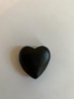 Houten Hart zwart breed 20mm - #451280