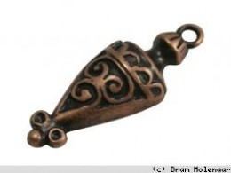 JolieStyle Bronskleur kelk hanger - #6189