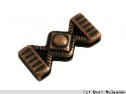 JolieStyle Bronskleur LS zandloper  33x14mm - #6220