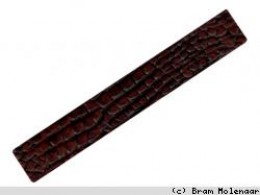 JolieStyle leerband Croc D.br. recht 29mm - #6278