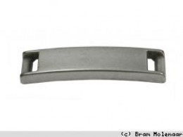 JolieStyle OudZilver Armband glad 37*9mm - #6384