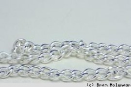 Ketting 155 ovaal   - Per meter - #19180