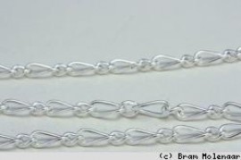 Ketting 207 ovaal   - Per meter - #19181