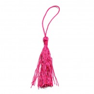 Kwastjes cerise 130mm - per 5 stuks - #10332