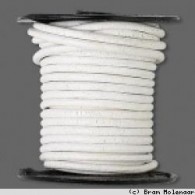 Leerkoord 1mm wit - #69445