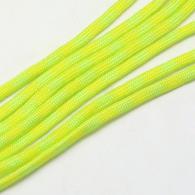 Paracord appelgroen/geel 2mm - per 5meter verpakt - #81018