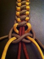 Paracord Firebrick rood- 4mm - per 5 meter - #80972