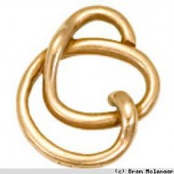 Per 5 stuks - Planet Earth Bronskleurig Dubbele Ring 20mm - #6766