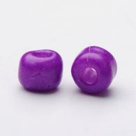 Rocailles, DarkViolet, 12/0, 1,5 ~ 2mm, Hole: 0.5 ~ 1mm, ongeveer 30000pcs / bag - #217395