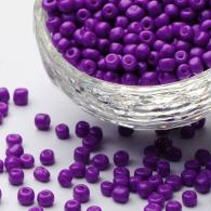 Rocailles, DarkViolet, 12/0, 1,5 ~ 2mm, Hole: 0.5 ~ 1mm, ongeveer 30000pcs / bag - #217395