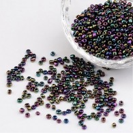 Rocailles 2mm Colourfull- 50 gram - #11800