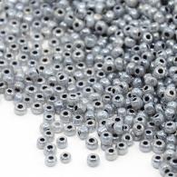 Rocailles ceylon dk grijs 3mm per 50gram - #132250