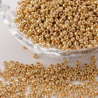 Rocailles goudkleur 2mm - per 50gram - #11796