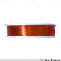 Rood metaaldraad wire wire 0.3mm - 30 meter - #3466
