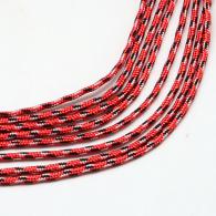 Rood paracord 2mm - per 5 meter verpakt - #80816