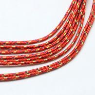 rood/blauw  paracord 2mm - per 5 meter verpakt - #81013
