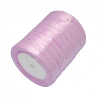 Satijn Ribbon Roze 6mm - 23mtr - #80415