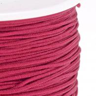 Satijnkoord bordeaux 1mm - Per 10 meter - #20724