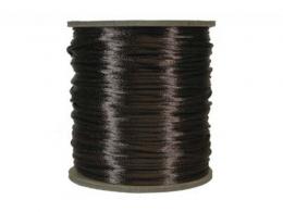 Satijnkoord dk. bruin 2mm- per 10 meter - #4545