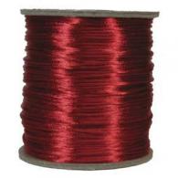 Satijnkoord rood- Per 10 meter - #15205