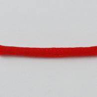 Satijnkoord rood- Per 10 meter - #15205