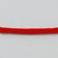 Satijnkoord rood- Per 5 meter - #3206