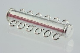 Schuif Magneet slotje 6 oog - #76174