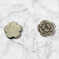 Schuifbedel bloem - 17x5mm - #76195