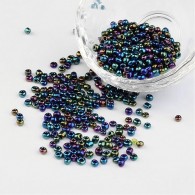 Seedbeads 2mm Colourfull 605- 50gram - #11801