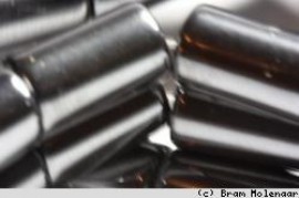 strengetje Magneetkralen Hematiet staaf 12*7mm - #10536