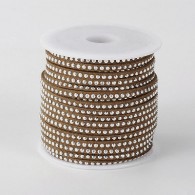 Veter bruin met studs - 100cm - #74717