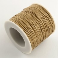 Waxkoord Geel 1mm - 10 Meter - #76460