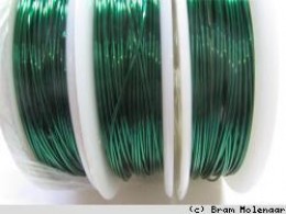 Wire Wire draad 0.3mm Groen - 30 Meter - #3473